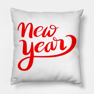 Merry christmas and happy new year Pillow