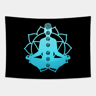 Chakra Meditation Spirituality Yoga Om Zen Tapestry