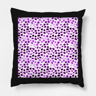 Purple dots Pillow