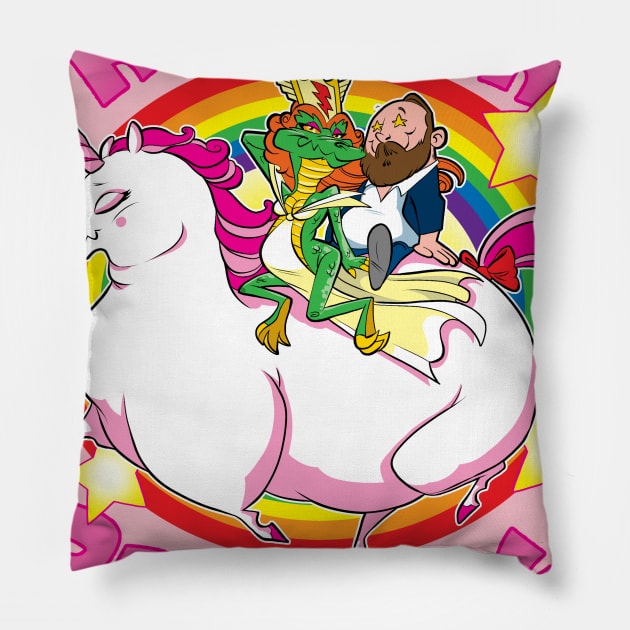 Raptor Princess Pillow by Knowledge Fight