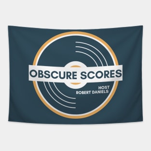 Obscure Scores Logo Tapestry