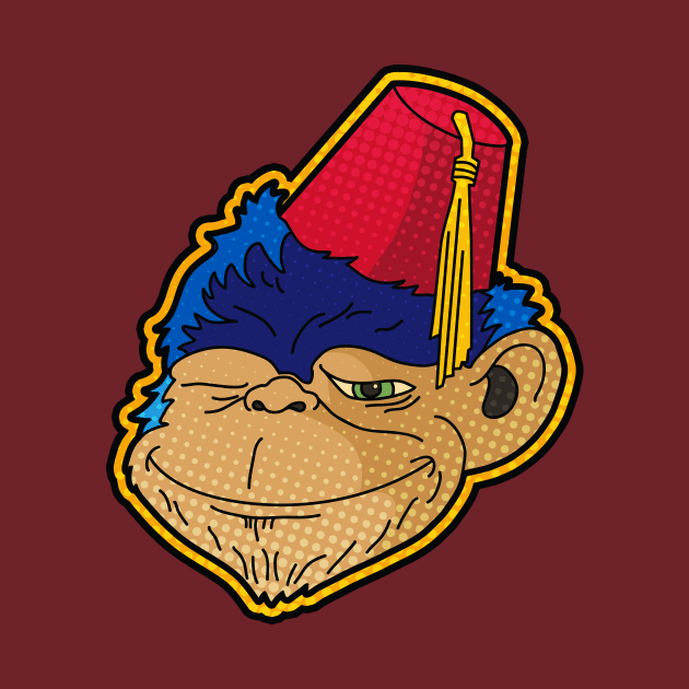 Drunk Chimp by zerostreet