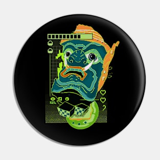 Tamagotchi Khon Mask Pin