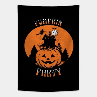 Pumpkin Party - Halloween Tapestry