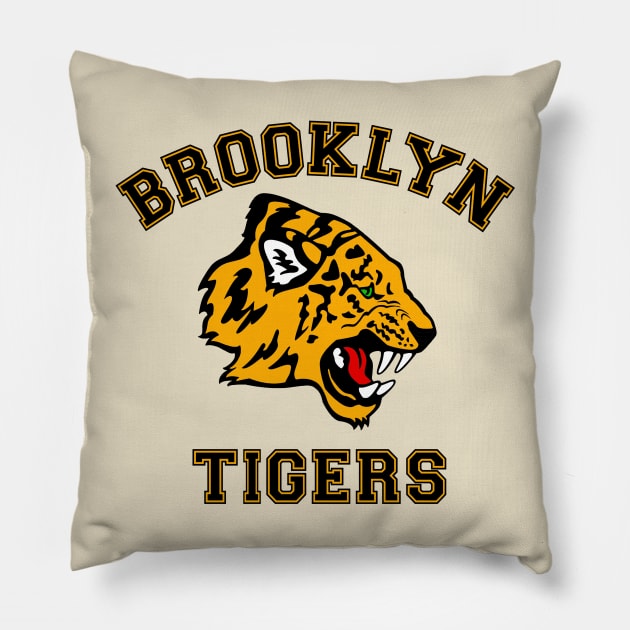 Brooklyn Tigers Pillow by Pop Fan Shop