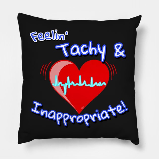 Tachy & Inappropriate Pillow by CDFRandomosity