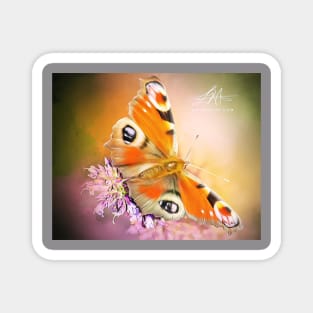 Digital Butterfly Magnet