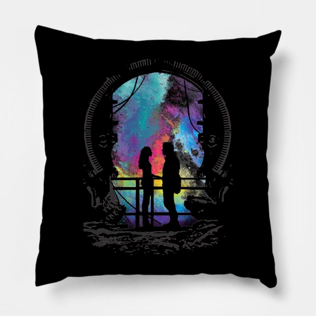 Universal Alignment Pillow by johnoconnorart