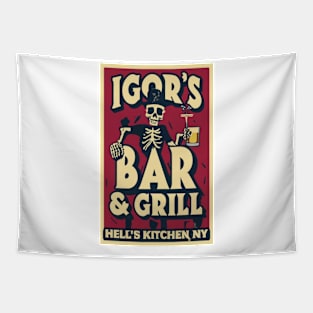 Igor's Bar & Grill - Design 2 Tapestry