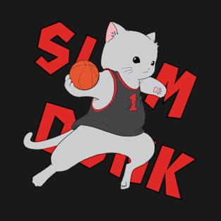 Basketball Cat T-Shirt