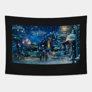 One snowy night Tapestry