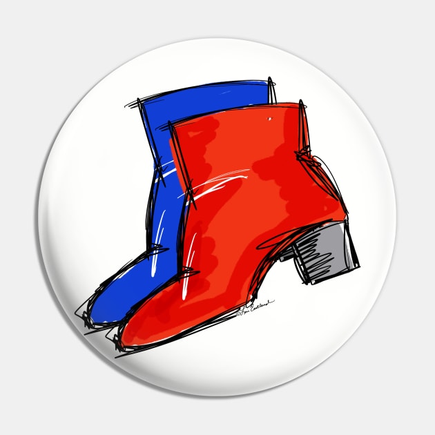 Boots Pin by loeye