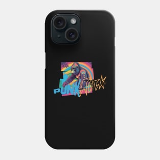 Punk Rock Gorilla Phone Case