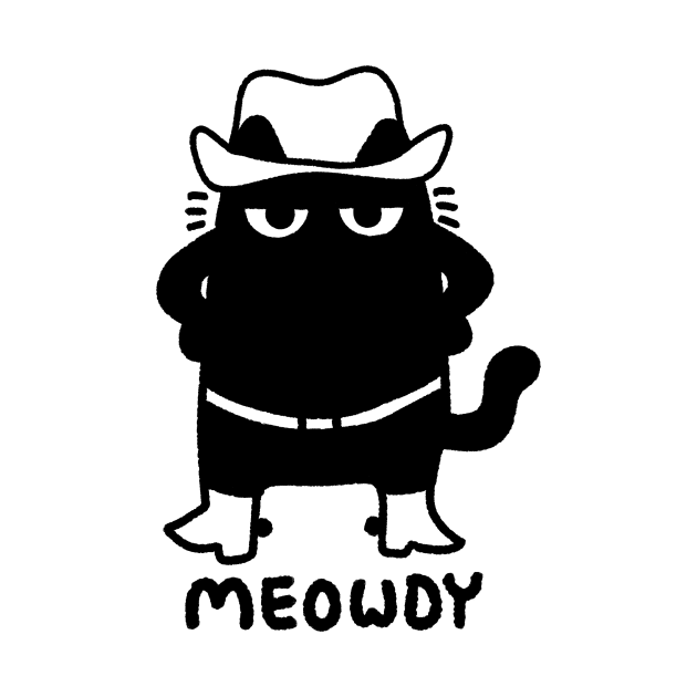 Meowdy sheriff cat by loulou-artifex