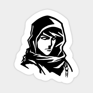 Minimalist Vector Human Rogue Magnet