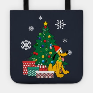 Pluto Around The Christmas Tree Tote