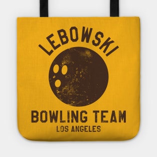 Lebowski Bowling Team Los Angeles Tote