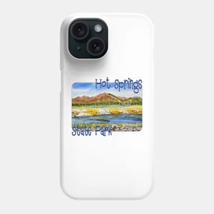 Hot Springs State Park, Wyoming Phone Case