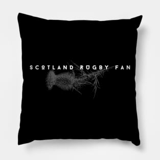 Minimalist Rugby #004 - Scotland Rugby Fan Pillow