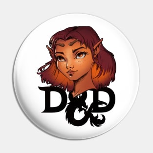 Dungeons and Dragons Elf Pin