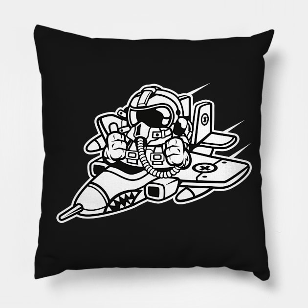 Pilot Pillow by PaunLiviu