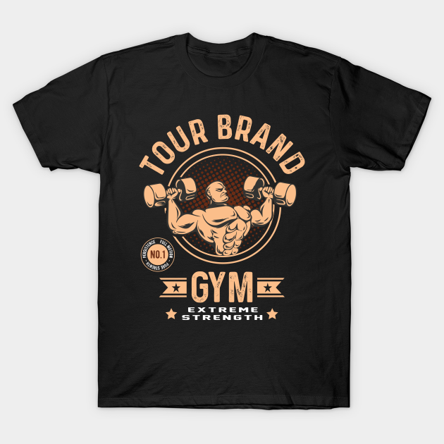 Discover Tour Brand Gym - Fitness - T-Shirt