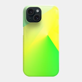 yellow orange green abstract texture Phone Case