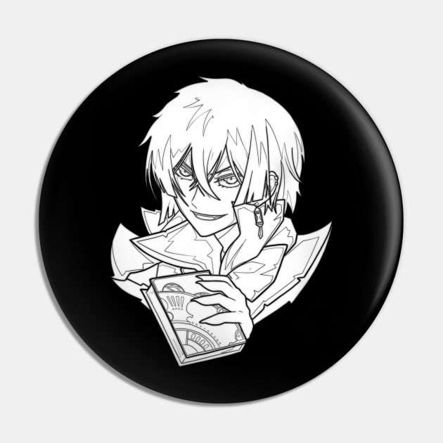 Vanitas no Carte Pin by weirdesigns