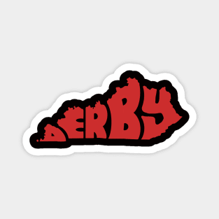 Kentucky Derby, unique Derby design shaped like Kentucky Magnet