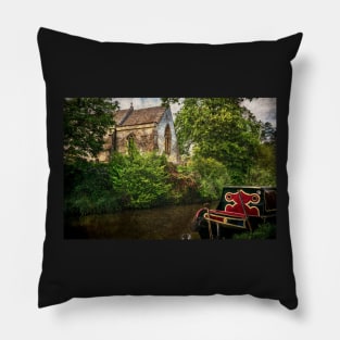 Church By The Oxford Canal Pillow