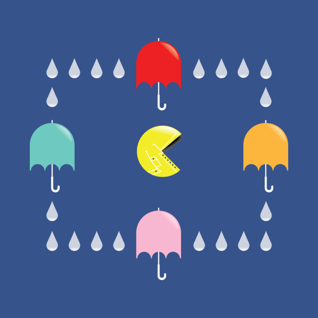 Pac Your Rain Slicker and Umbrella by Eat, Geek + Be Merry