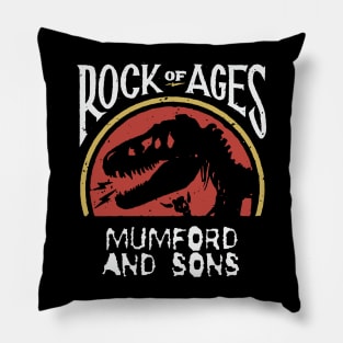 mumford rock of ages Pillow