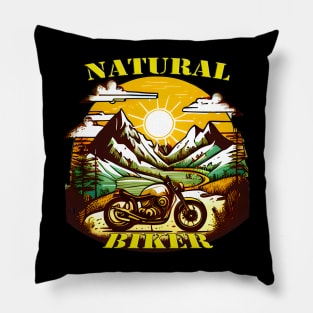 Natural Biker Pillow