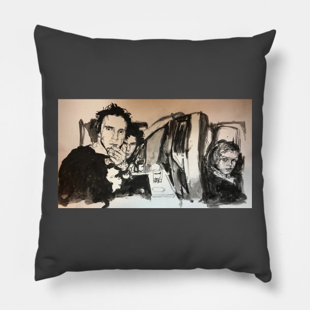 johnny and Sid Pillow by ryanmpete