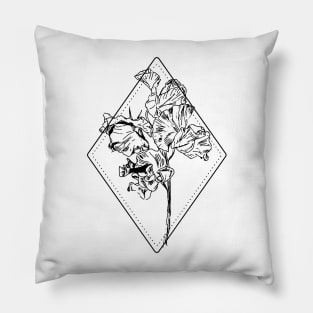 April Birth Flower Sweet Pea Pillow