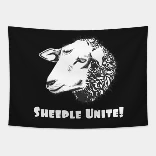 Sheeple Unite! Tapestry