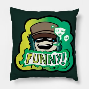 Fnf Garcello mod character graffiti Funny Pillow