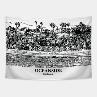 Oceanside - California Tapestry