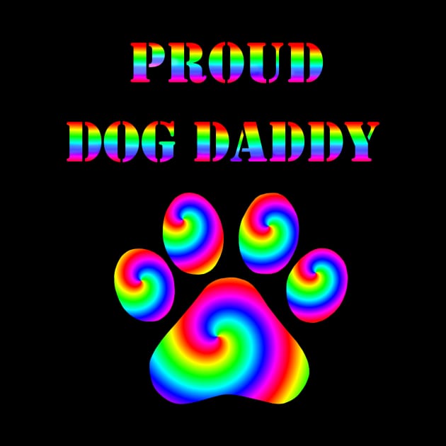 Proud Dog Daddy by Art by Deborah Camp