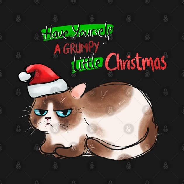 Have Yourself a Grumpy Little Christmas by Pop Cult Store