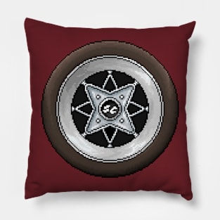 JDM Wheel Pixelart Pillow