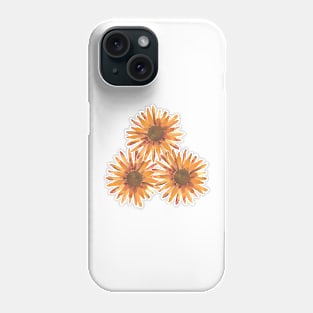 Field of sunflowers Phone Case