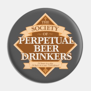 Society of Perpetual Beer Drinkers Pin