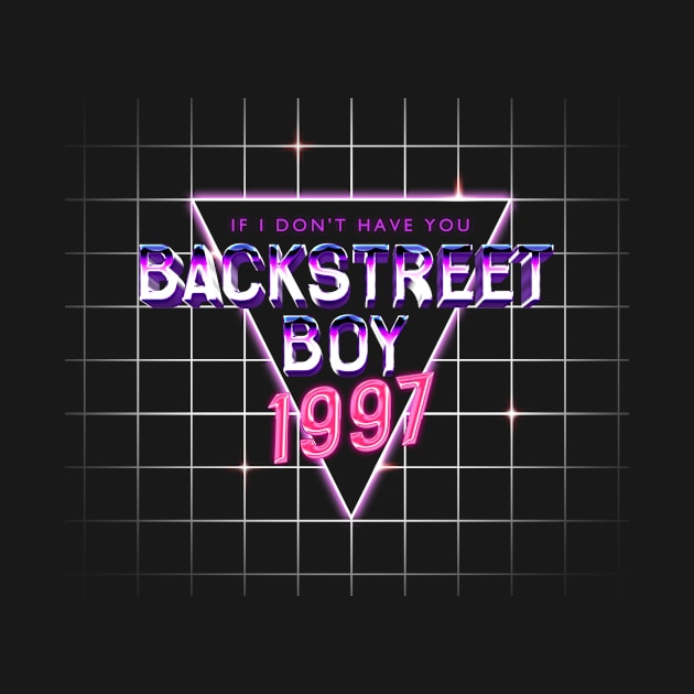 1997 backstreetboys - retro triangle grid by goksisis