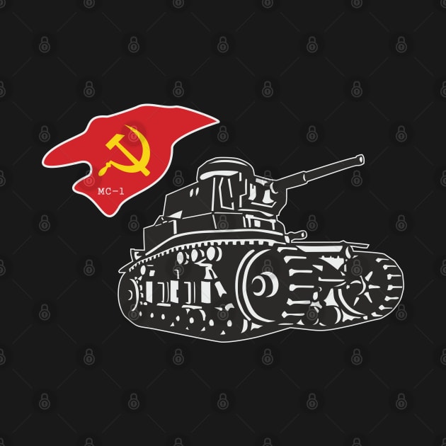 Soviet tank MS-1 by FAawRay