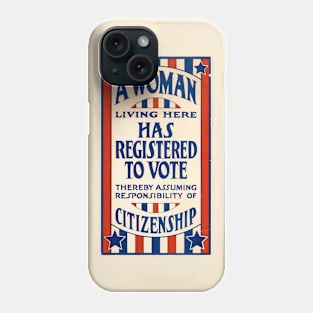 Women's Right to Vote Phone Case