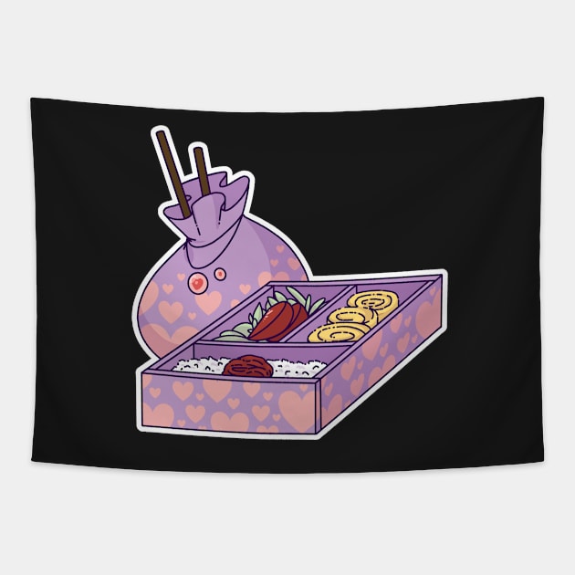 Bento box C Tapestry by paperstarzz