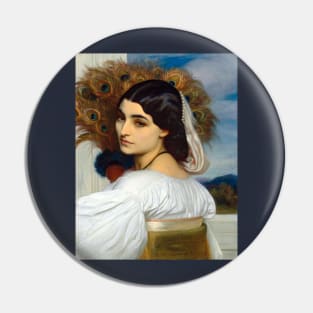 Pavonia - Sir Frederic Leighton Pin