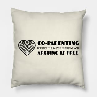 Co-parenting Reality Pillow