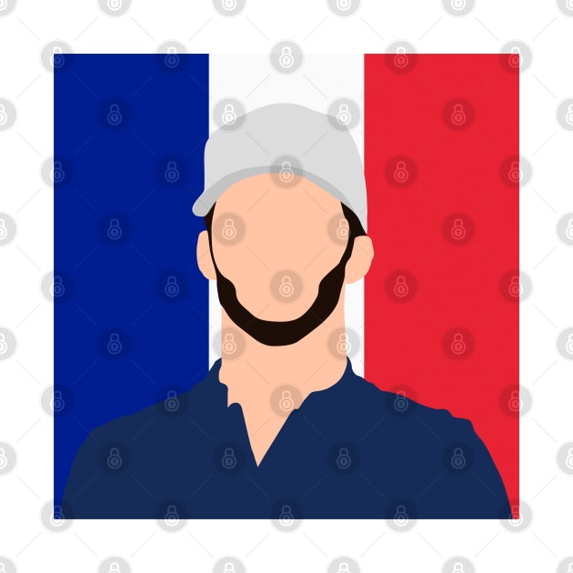 Pierre Gasly Face Art - Flag Edition by GreazyL